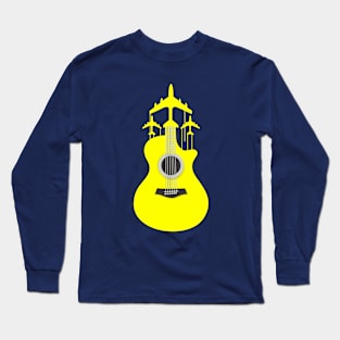 collaboration planes and guitar Long Sleeve T-Shirt